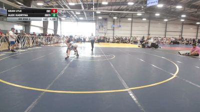 138 lbs Rr Rnd 3 - Sean Lyle, Doughboy Gold - HSB vs Alex Kadryna, GT Zilla - HSB