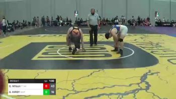 230 lbs Rr Rnd 1 - Gunner Wilson, Team Tulsa NDT vs GAVIN KIRBY, Whitted Trained