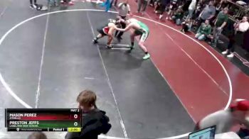 285 lbs Cons. Round 2 - Preston Jeffs, Lakeland High School vs Mason Perez, Othello