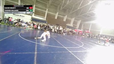 105 lbs Cons. Round 4 - Cooper Williams, Westlake Wrestling Club vs Cache Hearty, Northside Wrestling Club