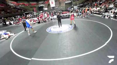 150 lbs Alexander Sotomayor, IEWA - Inland Empire Wrestling Association vs Hayden Schepsp, CMWA - Coastal Mountain Wrestling Association