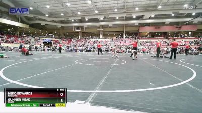 52 lbs Cons. Round 2 - Gunner Mead, Pratt vs Neko Edwards, Maize WC