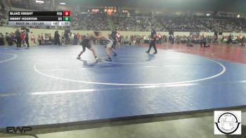 120 lbs Round Of 64 - Blake Knight, Pauls Valley Panthers Wrestling vs Henry Houston, Bartlesville