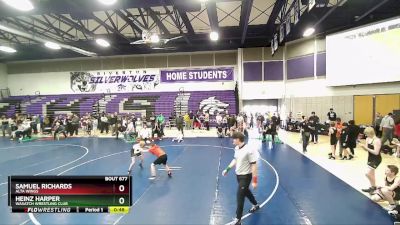 90 lbs Cons. Semi - Heinz Harper, Wasatch Wrestling Club vs Samuel Richards, Alta Wings