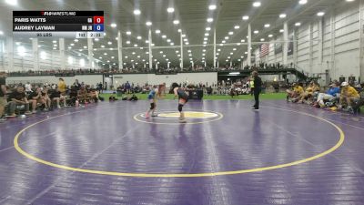 95 lbs Paris Watts, Georgia vs Audrey Layman, New Mexico