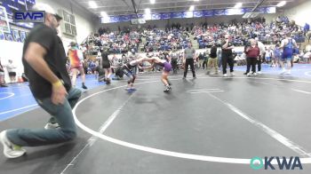 76 lbs Semifinal - Isaac Emerald, Raw Wrestling Club vs Daxton Stewart, Vian Wrestling Club