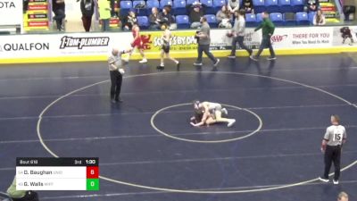 110 lbs Consi Of 32 #1 - Dylan Baughan, Unionville vs Griffin Walls, Mifflinburg