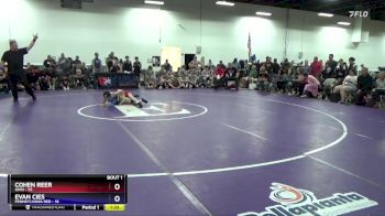 83 lbs Round 1 (16 Team) - Cohen Reer, Ohio vs Evan Cies, Pennsylvania Red