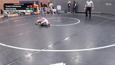 45 lbs Semifinal - Slade Stephenson, Small Town Grims vs Waylon Reid, East Idaho Elite Wrestling Club