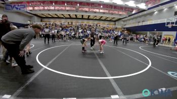 64 lbs Rr Rnd 1 - Ashlynn Clark, Choctaw Ironman Youth Wrestling vs Kalon Cagle, Standfast