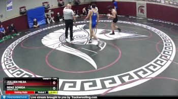 144 lbs Cons. Round 4 - Renz Soniga, Sierra Vista vs Jullien Mejia, Liberty