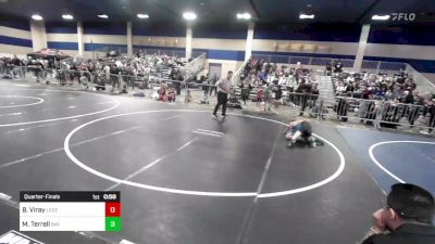 98 lbs Quarterfinal - Brennan Viray, Legends Of Gold LV vs Myles Terrell, Bay Area Dragons WC