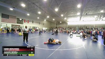 144 lbs Cons. Round 2 - Aiden Hernandez, Sublime Wrestling Academy vs Hudson Newell, Wyoming Underground