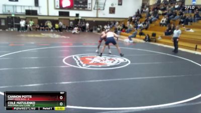 197 lbs Round 4 (6 Team) - Cannon Potts, Minot State (N.D.) vs Cole Matulenko, Wisconsin-Eau Claire