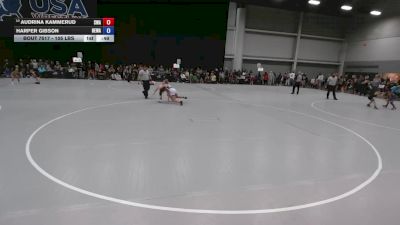105 lbs Cons. Sub-quarters - Harper Gibson, Berge Elite Wrestling Academy vs Audrina Kammerud, Sarbacker Wrestling Academy