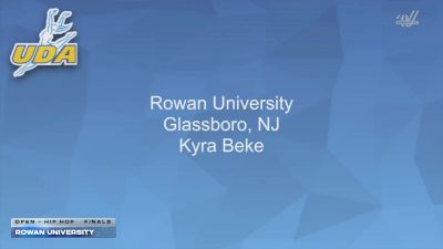 Rowan University [2026 Open - Hip Hop Finals] 2026 UCA & UDA College Cheerleading and Dance Team National Championship