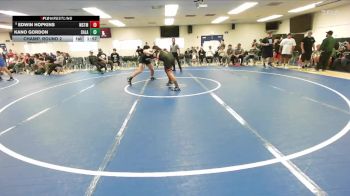 215 lbs Champ. Round 2 - Edwin Hopkins, Westminster vs Kano Gordon, Calabasas