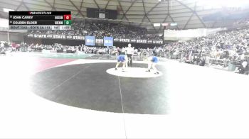 Boys 2A 113 lbs Cons. Round 1 - Colden Elder, Bremerton vs John Carey, Hockinson