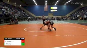 1 - 120 lbs Cons. Round 3 - Tucker Smiley, Buffalo Gap vs Nate Widener, Chilhowie