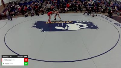 12U Boys - 82 lbs Champ. Round 3 - Parker Stanisz, Bulldog Premier Wrestling Club vs Tanner Kunze, Salem Elite Mat Club