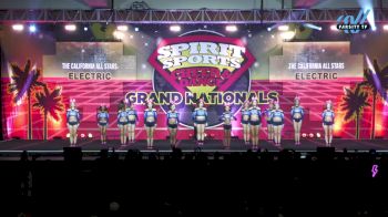 The California All Stars - Ontario - Electric [2025 L4.2 Senior Coed Day 2] 2025 Spirit Sports Grand Nationals