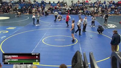 190 lbs Cons. Round 3 - James Howey, Tioga vs Dylan Pierce, Lancaster