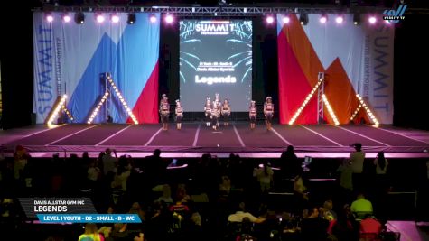 Davis Allstar Gym Inc - Legends [2025 L1 Youth - D2 - Small - B - WC Day 2] 2025 The Youth Summit