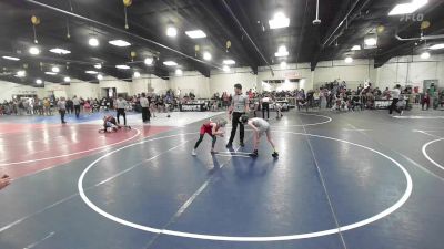 70 lbs Semifinal - Lincoln Crandell, Mogollon vs Ezekiel Ramirez, Juggernaut WC