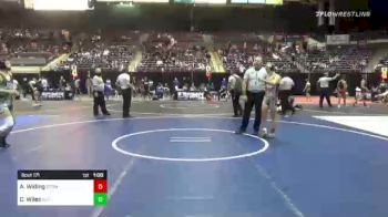 120 lbs Consi Of 32 #1 - Ansen Widing, Redmond High School vs Chace Wiles, Elite Force WC