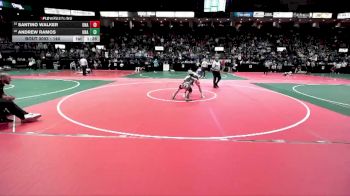 140 lbs Champ. Round 2 - Andrew Ramos, Unattached vs Santino Walker, Unattached