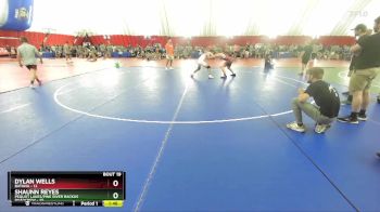 157 lbs Semis & Wb (16 Team) - Dylan Wells, Batavia vs Shaunn Reyes, Pequot Lakes/Pine River Backus Roadcrew