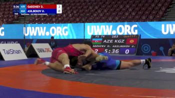 74 kg Qualif. - Dzhabrail Gadzhiev, Azerbaijan vs Ulukbek Asilbekov, Kyrgyzstan