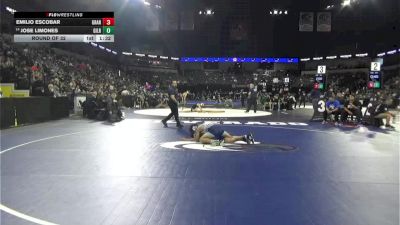 120 lbs Round Of 32 - Emilio Escobar, Granite Hills (SD) vs Jose Limones, Gilroy (CC)