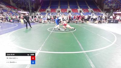 215 lbs Cons 16 #1 - Matthew Harrold, MA vs Ian Smith, WI