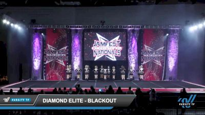 Diamond Elite - Blackout [2022 L4 Senior - D2 - Small - A Day 1] 2022 JAMfest Cheer Super Nationals