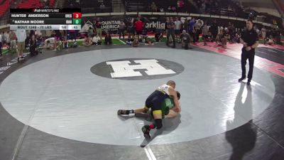 70 lbs Champ. Round 2 - Nathan Moore, Idaho vs Hunter Anderson, Oregon