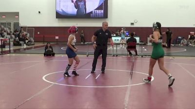 110 lbs Cons. Round 2 - Jessica Roman, Lemoore College vs Alyssa Marquez, East Los Angeles College