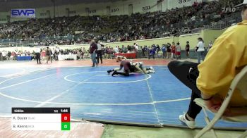 108 lbs Round Of 64 - Karsten Boyer, Blackwell vs Brody Kerns, McAlester