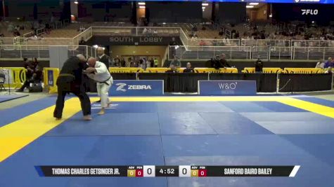 Sanford Baird Bailey vs Thomas Charles Getsinger Jr. 2025 Pan Jiu Jitsu IBJJF Championship