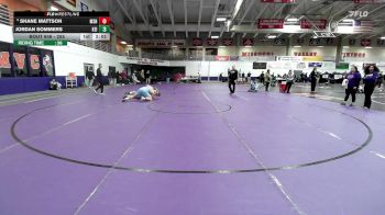 285 lbs 5th Place Match - Jordan Sommers, Keiser University vs Shane Mattson, Montana State-Northern