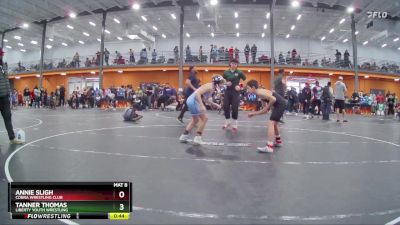 105 lbs Cons. Round 1 - Maddox Girard, Gilbert Youth Wrestling vs Jackson Spisak, Chapin Youth Wrestling