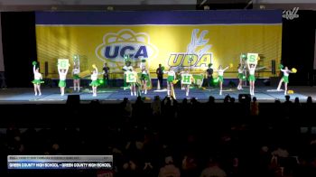 Green County High School - Green County High School [2025 Small Varsity Non Tumbling Division II Game Day Day 1] 2025 UCA & UDA Bluegrass Regional