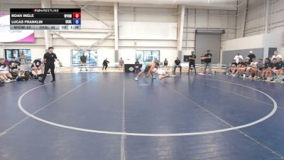 285 lbs Noah Ingle, Wyoming vs Lucas Franklin, Oklahoma Blue