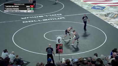 Champ. Round 1 - Jacob Milliron, Brookings vs Lincoln Peters, Harrisburg