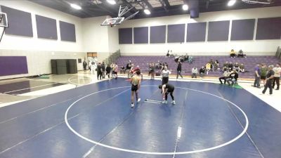 104 lbs Semifinal - D`Artagnan Fillmore, Wasatch Wrestling Club vs David Madriz, Cougars Wrestling Club