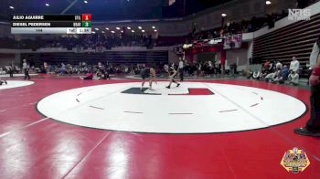 144 lbs Semifinals (8 Team) - Julio Aguirre, STILLWATER vs Diesel Pedersen, BROKEN ARROW