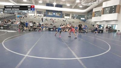 150 lbs Cons. Semis - Makael Aguayo, Team Champs Wrestling Club vs Gabriel Estrada, Elite Force