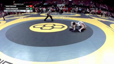 D2-175 lbs 3rd Place Match - Aden Strahler, Warren vs Kale Waxler, Wauseon
