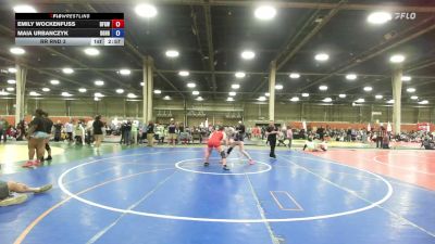 145 lbs Rr Rnd 3 - Emily Wockenfuss, Diamond Fish - GHSE vs Maia Urbanczyk, Doughgirls - GHSE