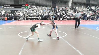 62-J lbs Consolation - Tripp Fry, McDonald Wrestling Academy vs Shawn Imbimbo, High Pace Wrestling Club